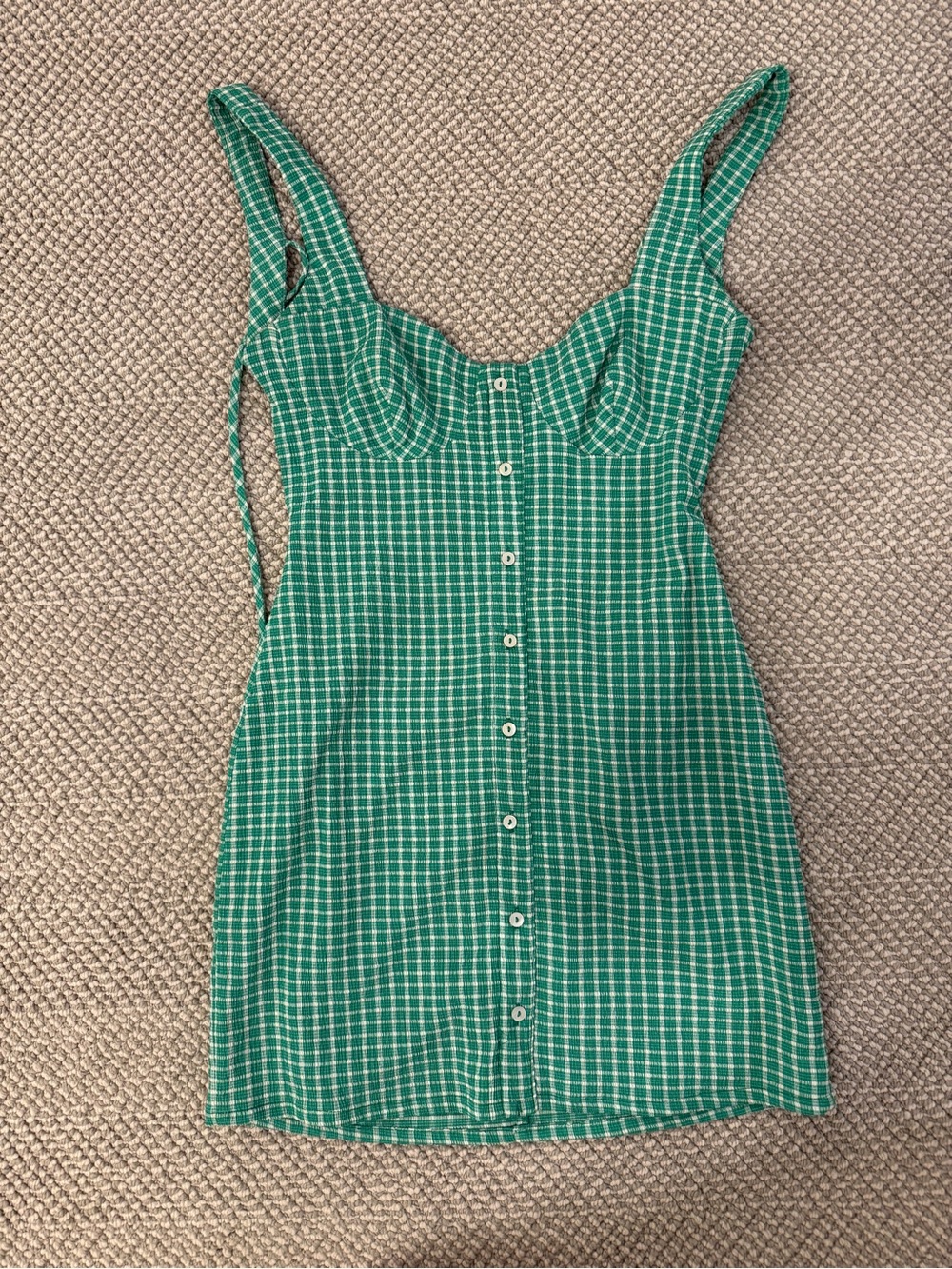 Lovers and Friends Green Mini Dress